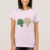 Broccoli en Shirt van bloemkool Ghost (Voorkant)