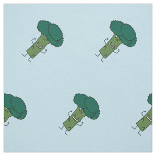 Broccoli Flexibele groene groente met groene boomk Stof