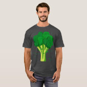 Broccoli Funny Veggie Lover Halloween Costume T-shirt (Voorkant volledig)