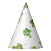 Broccoli - Gestreept - Open Feesthoedjes (Links)