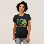 Broccoli Gift Retro Vegan Food Vegetables Broccoli T-shirt (Voorkant volledig)