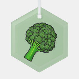 Broccoli Glas Ornament