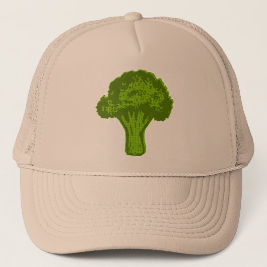 Broccoli Grafisch Trucker Pet (Voorkant)