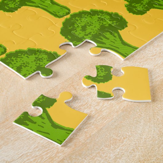 Broccoli Graphic Legpuzzel (Zijkant)