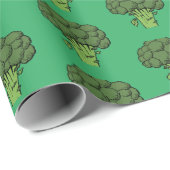 Broccoli Groene Groenten Gag Gift Grappig Cadeaupapier (Rol Hoek)