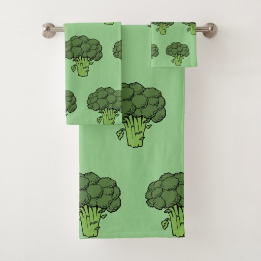 Broccoli Groente Grappige Cadeau Bad Handdoek (Insitu)