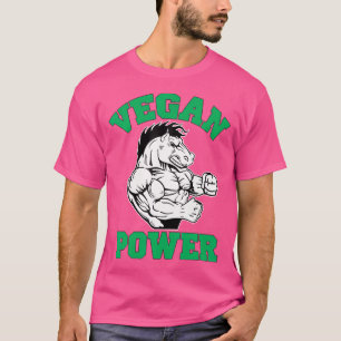 Broccoli Gym aangedreven door Planten Vegan Bodybu T-shirt