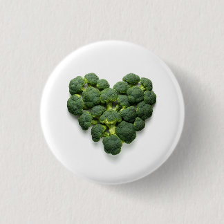 Broccoli-hart Ronde Button 3,2 Cm