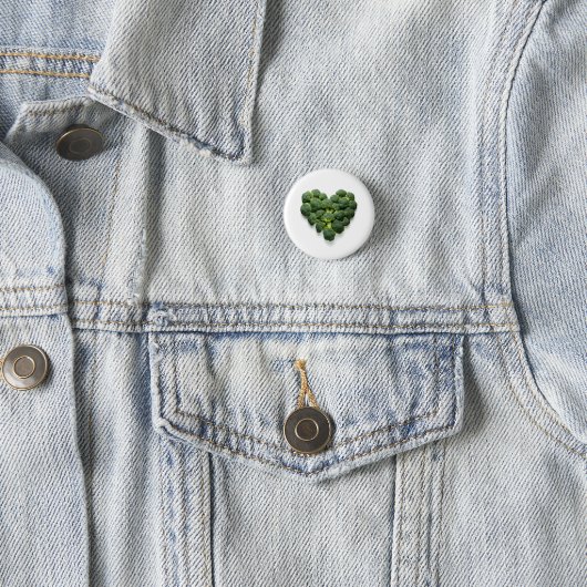 Broccoli-hart Ronde Button 3,2 Cm (In situ)