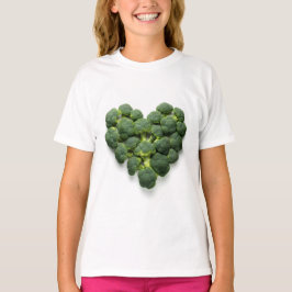 Broccoli-hart T-shirt