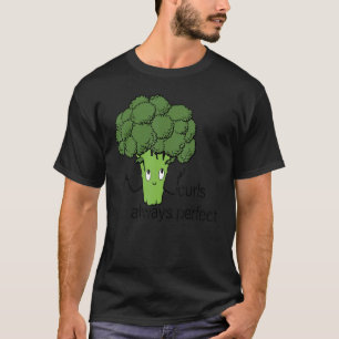 Broccoli heeft krullende haarvlies t-shirt