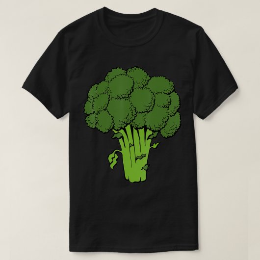 Broccoli Is Leven Leuk Grafische Groente T-shirt (Design voorkant)