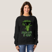 Broccoli Is Rad Trui (Voorkant volledig)