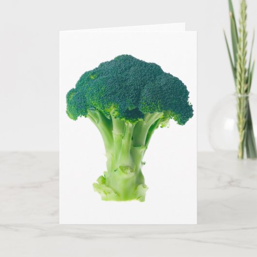 Broccoli Kaart (Voorkant)