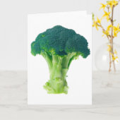 Broccoli Kaart (Gele Bloem)