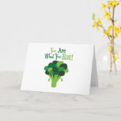 Broccoli Kaart (Gele Bloem)