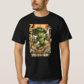 Broccoli Kaiju – Groente Apocalyps T-shirt (Voorkant)
