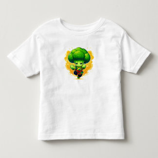 Broccoli Karate Kid — Schattige Groente Krijger Kinder Shirts