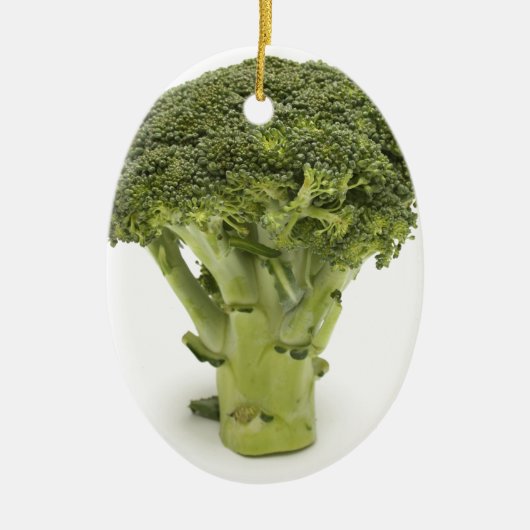Broccoli Keramisch Ornament (Voorkant)