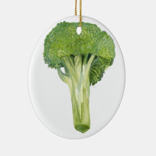broccoli keramisch ornament (Rechts)