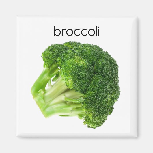 Broccoli koelkast Magnet (Voorkant)