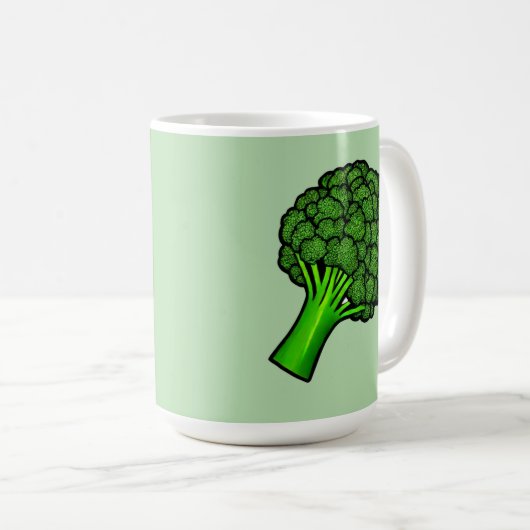 Broccoli Koffiemok (Voorkant rechts)