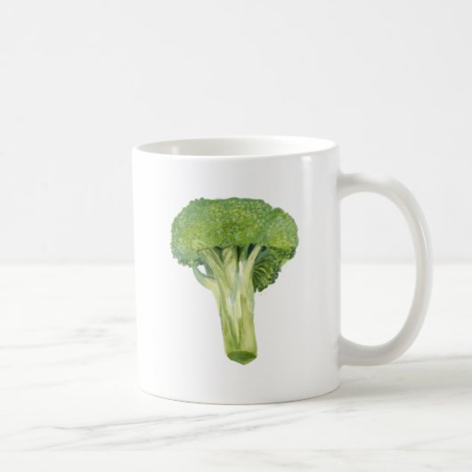 broccoli koffiemok (Rechts)