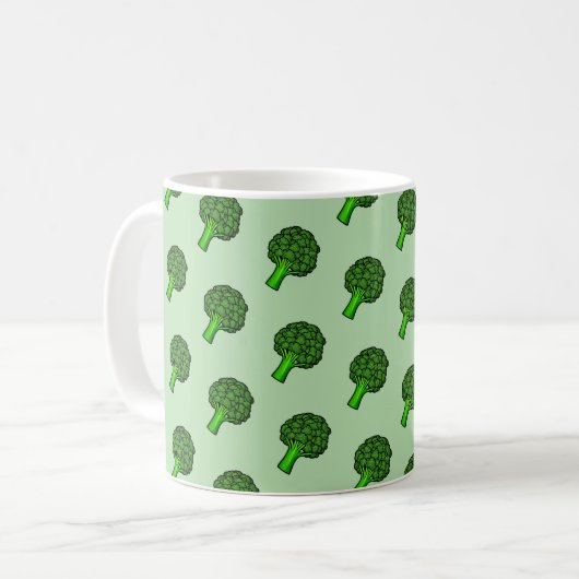 Broccoli Koffiemok (Voorkant links)