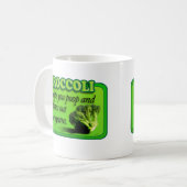 broccoli-kopie koffiemok (Voorkant links)