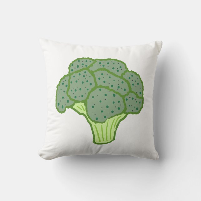 Broccoli Kussen (Voorkant)
