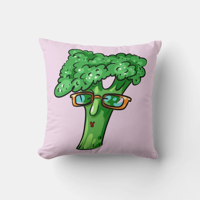Broccoli Kussen (Voorkant)