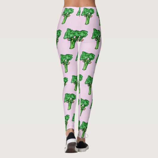 Broccoli Leggings (Achterkant)