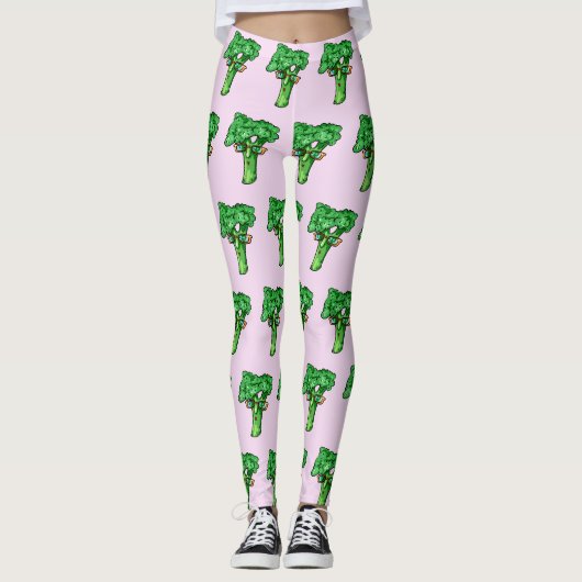 Broccoli Leggings (Voorkant)