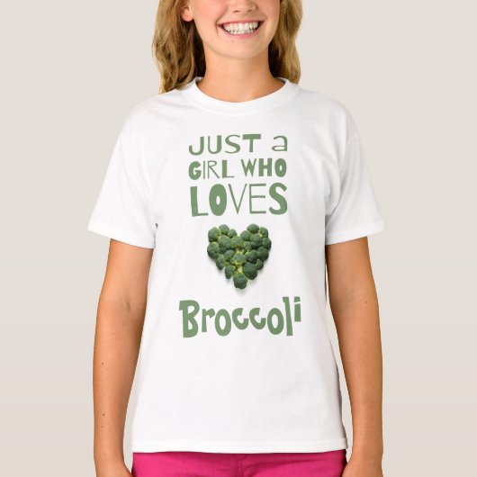 Broccoli Liefde T-shirt (Voorkant)