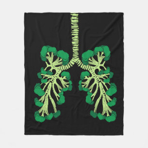 Broccoli Liefhebber Gezonde Groenten Koken Broccol Fleece Deken