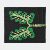 Broccoli Liefhebber Gezonde Groenten Koken Broccol Fleece Deken (Voorkant (Horizontaal))