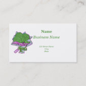 Broccoli Lover Grappig Boeket Visitekaartje (Voorkant)