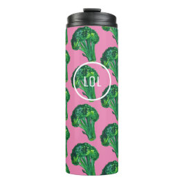 Broccoli Lovers Veggies Painting CUSTOM Thermosbeker