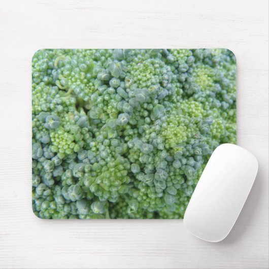 Broccoli Macro Mousepad Muismat (Met muis)