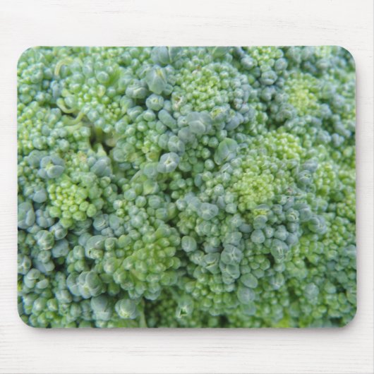 Broccoli Macro Mousepad Muismat (Voorkant)