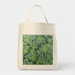 Broccoli Macro Organic Grocery Canvas tas