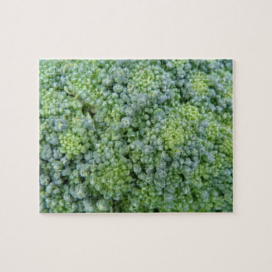 Broccoli Macro Puzzle Legpuzzel (Horizontaal)