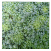 Broccoli Macro Tile Tegeltje (Voorkant)
