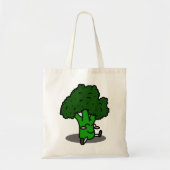 Broccoli Man Tote Bag (Voorkant)