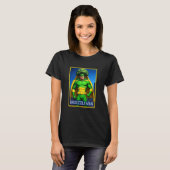 Broccoli Man Vegan Superheld T-shirt (Voorkant volledig)
