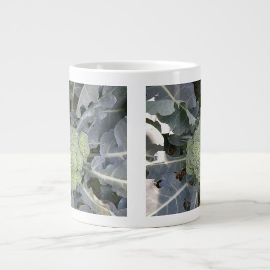 Broccoli-Mok Grote Koffiekop (Voorkant)