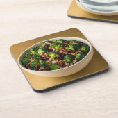 Broccoli Noten Salade Onderzetter Set (Linkerzijde)