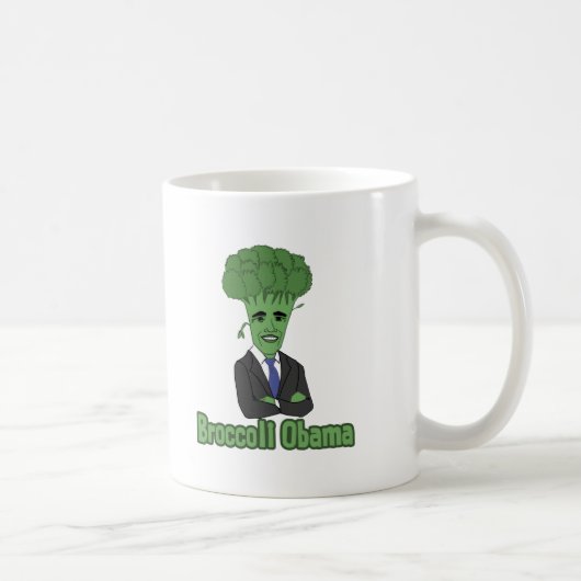 Broccoli Obama Koffiemok (Rechts)