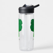 Broccoli ontwerp gepersonaliseerd waterfles (Links)