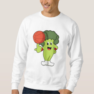 Broccoli op Basketball Sports Trui